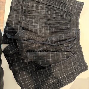 lululemon athletica negative spilt textured shorts